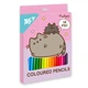 Олівці кольорові Yes 18 кольорів Pusheen рожевий, 290733 - изображение 2