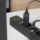 Мережевий фільтр Proove Power Strip P-03 (3 розетки + 4 USB + 2 Type-C) 2М black - зображення 9