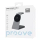 Зарядное устройство беспроводное Proove Omni Power 3 in 1/до 15W/Qi/gray (WSOP15020003) - изображение 3