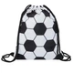 Рюкзак-мешок SP-GA-5973 FUTBALL (полиэстер, р-р 46х37см, черный-белый) (GA-5973_Черно-белый) - изображение 2