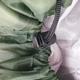 Туристический спальный мешок одеяло с капюшоном, спальник широкий тёплый (-15 °C / 900г/м.кв.) XK-202-Khaki - изображение 9