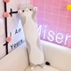 Котик обнимашка плюшевая игрушка-подушка длинный плюшевый кот батон 50см (Серый) - изображение 1