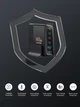 Настільний USB зарядний пристрій хаб 5в1 ASOMETECH 140W GaN (3*USB Type-C, 2*USB Type-A, швидка зарядка, LED дисплей) - зображення 13