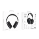 Навушники Borofone BO22 Plus Elegant BT headphones Deep Space Gray - зображення 5