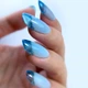 Моделюючий гель для нігтів PNB Strong Iron Gel Crystal Blue 8 мл - изображение 3