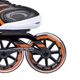 Роликові ковзани для швидкої їзди Nils Extreme NA1060S роз. 42 чорно-оранжевий - зображення 3