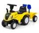 Дитячий трактор толокар Milly Mally New Holland T7, жовтий - зображення 1