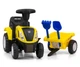 Дитячий трактор толокар Milly Mally New Holland T7, жовтий - зображення 4