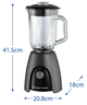 Блендер стаціонарний RUSSELL HOBBS 27121-56 Matte Charcoal Jug Blender (25190026001) - зображення 8