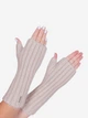 Митенки женские вязаные Malisa Сони 10-5018-DM-82 One Size Лен - изображение 1