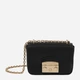 Сумка кросс-боди через плечо женская с натуральной кожи маленькая Furla Metropolis Mini Crossbody WB00828AX0733O6000 Черная (8050597258188) - изображение 1