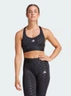 Спортивный топ для фитнеса женский Adidas Pwr Ms Hyglm Q4 IK7913 2XS-B Black (4067896289908) - изображение 1
