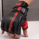 Рукавиці для MMA PowerPlay 3093 Чорні XL - изображение 8