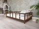Детская деревянная кровать Монтессори BUSY WOOD на ножках Модель 10, Размер 160х80 см, Темный - изображение 5