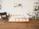 Детская деревянная кровать Монтессори BUSY WOOD на ножках Модель 10 160х80 см Натуральное дерево - изображение 4