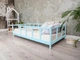 Детская деревянная кровать Монтессори BUSY WOOD на ножках Модель 10, Размер 160х80 см, Голубой - изображение 7
