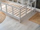 Детская деревянная кровать Монтессори BUSY WOOD на ножках Модель 10, Размер 160х80 см, Серый - изображение 10