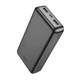 Повербанк 20000 mAh Hoco J100A портативный аккумулятор для телефона Черный - изображение 5