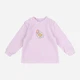Детский велюровый спортивный костюм (свитшот + штаны) Bembi KS786-QY6 74 см Сиреневый/Черный (06786701834.QY6) - изображение 2