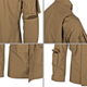 Китель Helikon-Tex CPU - Polycotton Ripstop Coyote brown XL (H41630-11/XLR) - изображение 3