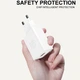 Мережевий зарядний пристрій WUW C186 1USB 17.5W 3.5A White - зображення 5