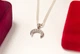 Срібна підвіска Лунниця зі срібним ланцюжком (3910rb50550) - изображение 3