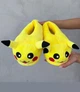 Тапочки кигуруми пикачу Kigurumi Домашние Желтые Плюшевые Детские 26-31 (3010/1) - изображение 3