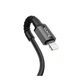 Кабель USB Hoco X71 Lightning 2.4A Колір Чорний - зображення 4