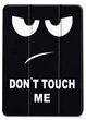 Чехол Smart Case на Apple iPad Air 13 2024 (13") / чехол для планшета с функцией подставки / (dont touch me) - изображение 3