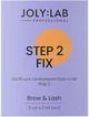 Средство для ламинирования бровей и ресниц - Joly:Lab Brow & Lash Step 2 Fix (мини) 1x2ml (3x2ml) (1327206-3655079) - изображение 1