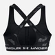 Спортивный топ для фитнеса женский Under Armour Crossback Mid Print 1361042-009 L Черный (196886966056) - изображение 4