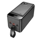 УМБ HOCO Element power bank with digital display J123D 90000mAh |3USB/Type-C/Lightning, QC/PD, 22.5W/3A| - зображення 1