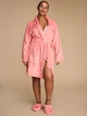 Халат Victoria's Secret Short Cozy Robe Pink Logo New XS\S Рожевий (26931149) - зображення 1