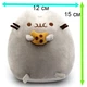 Набор мягких игрушек Pusheen cat 15х12см Пушин Кет с попкорном Кот с пиченьем и Лев 10х7см n-12404 - изображение 3