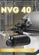 Прибор ночного видения NVG 40, ПНВ монокуляр с креплением на шлем Night Vision nvg40 + Wilcox l4g24 - изображение 1