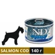 Влажный корм Farmina N&D Ocean Salmon&Cod Mini для собак с лососем и щепой 140 г (8606014102222) - изображение 1