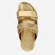Женские шлепанцы Guess 193712960 38.5 (8) 25.5 см Золотистые (1159815624) - изображение 3