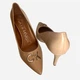 Женские лодочки Calvin Klein 368375739 37.5 (7) 24 см Бежевые (1159815911) - изображение 4