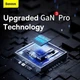 Сетевое зарядное устройство Baseus 100W EU GaN3 Pro Desktop Powerstrip AC+ 2x Type-C + 2x USB Type-A + кабель Type-C to Type-C 100W 20V/5A 1m Black (PSZM000401) Fast Qiuck Charger QC4.0+PD CCGAN100-1ACE - изображение 15