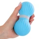 Мяч массажный двойной для мфр и самомассажа Zelart Duoball 0728 размер 14х6,5 см Blue - изображение 5