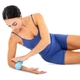 Мяч массажный двойной для мфр и самомассажа Zelart Duoball 0728 размер 14х6,5 см Blue - изображение 8