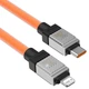 Кабель Baseus CoolPlay Series Fast Charging Cable Type-C to Lightning 20W 2m CAKW000107 Orange - изображение 2