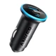 Авто зарядка ANKER PowerDrive 323 – 30W PD + 22.5W USB-A (Черный) - изображение 1