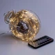 Гірлянда тепла Роса на котушці 50 м 500LED від мережі з пультом - зображення 1