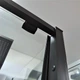 Душова кабіна DUSEL DSL191B+195B Black Matt 1200*800 двері розсувні, профіль чорний, скло прозоре - зображення 2