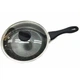 Сковородка с крышкой с мраморным покрытием Benson 28 см, высота 5.2 см BN 0057088 - изображение 1