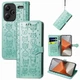 Чохол Embossed Cat and Dog для Xiaomi Redmi Note 13 Pro Plus 5G книжка шкіра PU з візитницею м'ятний - зображення 1
