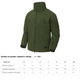 Куртка Helikon-Tex Gunfighter SharkSkin Taiga Green XXL - изображение 2