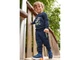 Свитшот с начесом для мальчика Lupilu Динозавр 382071 086-92 см (12-24 months) темно-синий - изображение 2