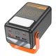 УМБ Павербанк Внешний аккумулятор Hoco J110A 60000mAh| 65W/5A,с быстрой зарядкой, фонариком|Black/Orange - изображение 4